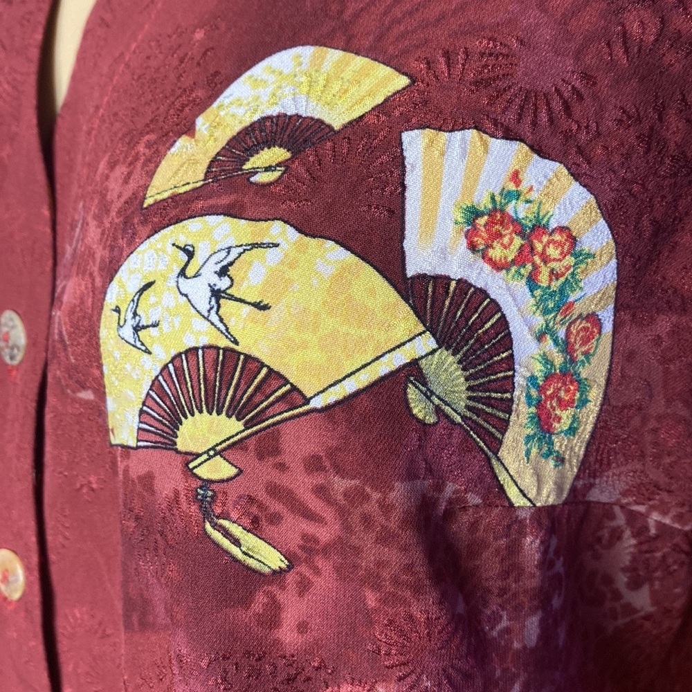 Citron Santa Monica 100% Silk Blouses Petit M